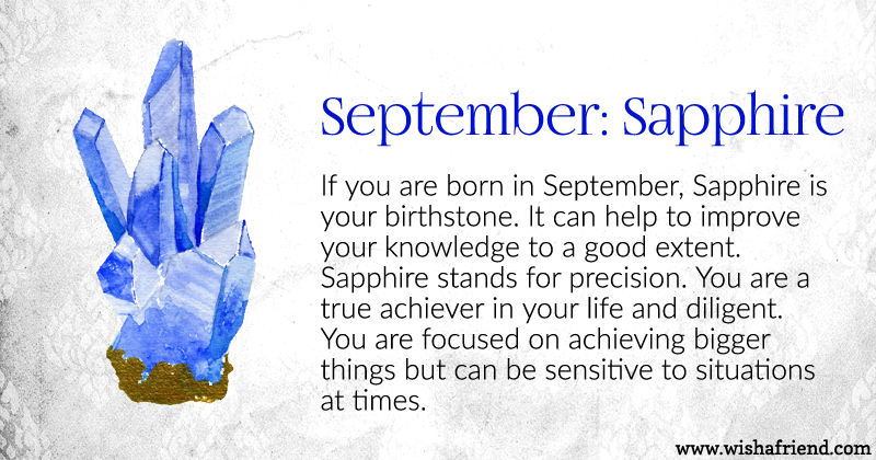Sapphire Birthstone Month Sapphire Birthstone Month
