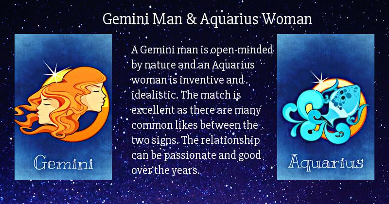 Horoscope Compatibility Gemini Man And Aquarius Woman Clothes News