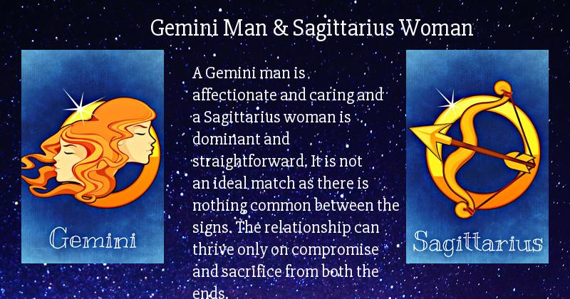 gemini man and sagittarius woman