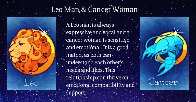 Leo Man And Cancer Woman 