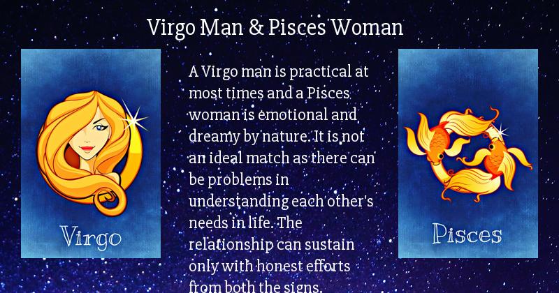 Pisces woman virgo man compatibility