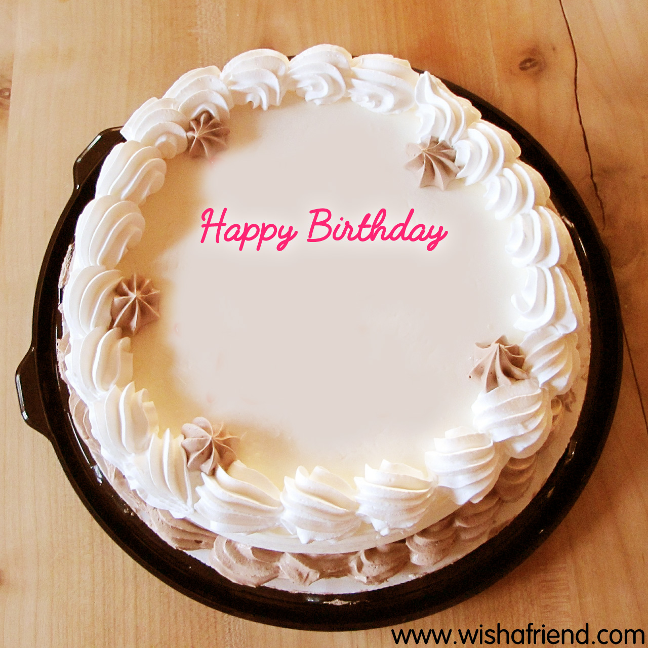Happy Birthday Message Cake #2
